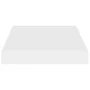 Floating wall shelves 4 pcs MDF white 23x23.5x3.8 cm by vidaXL, Shelves and shelves - Ref: Foro24-323804, Price: 40,80 €, Dis...