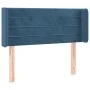 Dark blue velvet headboard with LED lights 83x16x78/88 cm by , Headboards and footboards - Ref: Foro24-3123410, Price: 48,92 ...