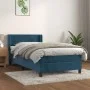 Boxspringbett mit dunkelblauer Samtmatratze 80x200 cm. von , Betten und Lattenroste - Ref: Foro24-3130989, Preis: 265,32 €, R...