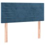 Boxspringbett mit dunkelblauer Samtmatratze 80x200 cm. von , Betten und Lattenroste - Ref: Foro24-3130989, Preis: 269,06 €, R...