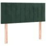 Box spring bed with dark green velvet mattress 80x200 cm by , Beds and slatted bases - Ref: Foro24-3131048, Price: 267,93 €, ...