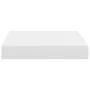 Schwebendes Wandregal, 2 Stück, Weiß und Eiche, MDF, 90 x 23,5 x 3,8 cm von vidaXL, Regale und Regale - Ref: Foro24-323803, P...