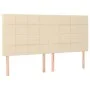 Box spring bed with cream-colored fabric mattress 180x200 cm by , Beds and slatted bases - Ref: Foro24-3132014, Price: 638,61...