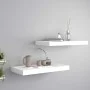 Schwebende Wandregale 2 Stück MDF weiß 50x23x3,8 cm von vidaXL, Regale und Regale - Ref: Foro24-323809, Preis: 31,17 €, Rabat...