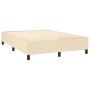 Boxspringbett mit cremefarbenem Stoffmatratze 140x190 cm. von , Betten und Lattenroste - Ref: Foro24-3136914, Preis: 534,28 €...