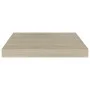 Set of 4 oak MDF floating wall shelves 40x23x3.8 cm by vidaXL, Shelves and shelves - Ref: Foro24-323870, Price: 46,38 €, Disc...