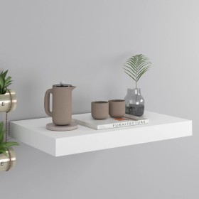 White MDF floating wall shelf 40x23x3.8 cm by vidaXL, Shelves and shelves - Ref: Foro24-323805, Price: 20,27 €, Discount: %