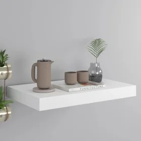 White MDF floating wall shelf 40x23x3.8 cm by vidaXL, Shelves and shelves - Ref: Foro24-323805, Price: 20,44 €, Discount: %