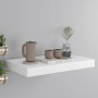 White MDF floating wall shelf 40x23x3.8 cm by vidaXL, Shelves and shelves - Ref: Foro24-323805, Price: 20,27 €, Discount: %