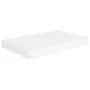 White MDF floating wall shelf 40x23x3.8 cm by vidaXL, Shelves and shelves - Ref: Foro24-323805, Price: 20,44 €, Discount: %