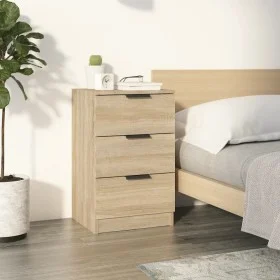 Bedside table in Sonoma oak color, 40x36x65 cm. by , Nightstands - Ref: Foro24-811274, Price: 67,84 €, Discount: %