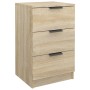 Bedside table in Sonoma oak color, 40x36x65 cm. by , Nightstands - Ref: Foro24-811274, Price: 69,21 €, Discount: %
