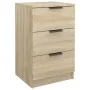 Mesita de noche color roble Sonoma 40x36x65 cm de , Mesitas de noche - Ref: Foro24-811274, Precio: 67,82 €, Descuento: %