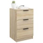 Bedside table in Sonoma oak color, 40x36x65 cm. by , Nightstands - Ref: Foro24-811274, Price: 69,21 €, Discount: %