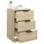 Mesita de noche color roble Sonoma 40x36x65 cm de , Mesitas de noche - Ref: Foro24-811274, Precio: 67,82 €, Descuento: %