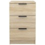 Bedside table in Sonoma oak color, 40x36x65 cm. by , Nightstands - Ref: Foro24-811274, Price: 69,21 €, Discount: %