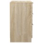 Bedside table in Sonoma oak color, 40x36x65 cm. by , Nightstands - Ref: Foro24-811274, Price: 69,21 €, Discount: %