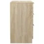 Mesita de noche color roble Sonoma 40x36x65 cm de , Mesitas de noche - Ref: Foro24-811274, Precio: 67,82 €, Descuento: %
