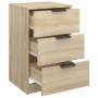 Bedside table in Sonoma oak color, 40x36x65 cm. by , Nightstands - Ref: Foro24-811274, Price: 69,21 €, Discount: %