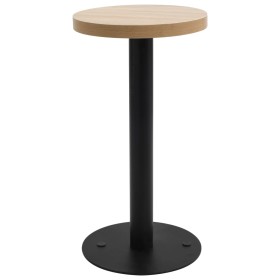 Bistrotisch aus hellbraunem MDF, 40 cm. von , Küchen- und Esstische - Ref: Foro24-286415, Preis: 97,42 €, Rabatt: %