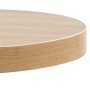 Bistrotisch aus hellbraunem MDF, 40 cm. von , Küchen- und Esstische - Ref: Foro24-286415, Preis: 97,42 €, Rabatt: %