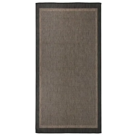 Dunkelbrauner flacher Webteppich für den Außenbereich, 100x200 cm. von , Teppiche - Ref: Foro24-340843, Preis: 41,31 €, Rabat...