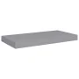 Gray MDF floating wall shelf 50x23x3.8 cm by vidaXL, Shelves and shelves - Ref: Foro24-323850, Price: 20,72 €, Discount: %