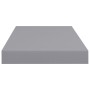 Graues schwebendes Wandregal aus MDF, 50 x 23 x 3,8 cm von vidaXL, Regale und Regale - Ref: Foro24-323850, Preis: 20,92 €, Ra...