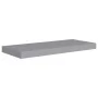 Floating wall shelf 2 pcs gray MDF 60x23.5x3.8 cm by vidaXL, Shelves and shelves - Ref: Foro24-323854, Price: 34,12 €, Discou...