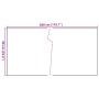 Balkonmarkise aus hellem braunem synthetischem Rattan 300x90 cm von , Zaunpaneele - Ref: Foro24-156266, Preis: 39,46 €, Rabat...