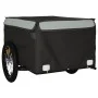 Fahrradanhänger aus schwarzem und grauem Eisen, 45 kg. von , Fahrradanhänger - Ref: Foro24-94084, Preis: 101,70 €, Rabatt: %