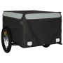 Fahrradanhänger aus schwarzem und grauem Eisen, 45 kg. von , Fahrradanhänger - Ref: Foro24-94084, Preis: 103,81 €, Rabatt: %
