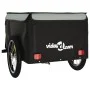 Fahrradanhänger aus schwarzem und grauem Eisen, 45 kg. von , Fahrradanhänger - Ref: Foro24-94084, Preis: 101,70 €, Rabatt: %