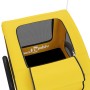 Remolque de bicicleta mascotas hierro tela Oxford amarillo de , Cochecitos para mascotas - Ref: Foro24-93966, Precio: 99,95 €...