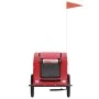 Remolque de bicicleta mascotas hierro tela Oxford rojo de , Cochecitos para mascotas - Ref: Foro24-93964, Precio: 88,67 €, De...