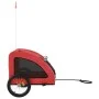 Remolque de bicicleta mascotas hierro tela Oxford rojo de , Cochecitos para mascotas - Ref: Foro24-93964, Precio: 88,67 €, De...