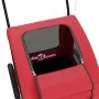 Bicycle pet trailer, iron frame, red Oxford fabric by , pet strollers - Ref: Foro24-93985, Price: 122,56 €, Discount: %