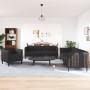 3-piece black fabric sofa set by , Sofas - Ref: Foro24-3209231, Price: 790,80 €, Discount: %