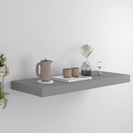 Estante flotante de pared MDF gris 60x23,5x3,8 cm de vidaXL, Estantes y estanterías - Ref: Foro24-323853, Precio: 22,26 €