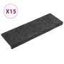 Felpudos autoadhesivos para escaleras, 15 unidades, 65 x 21 x 4
