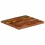 Square table top made of solid recycled wood 40x40x2.5 cm by , Table tops - Ref: Foro24-371032, Price: 32,91 €, Discount: %