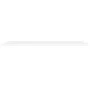 Floating wall shelf 4 pcs MDF white 120x23.5x3.8 cm by vidaXL, Shelves and shelves - Ref: Foro24-323822, Price: 94,68 €, Disc...
