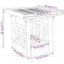 Bambus-Couchtisch 45x45x45 cm von , Couchtisch - Ref: Foro24-368044, Preis: 70,49 €, Rabatt: %