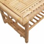 Mesita de centro de bambú 110x55x45 cm de , Mesas de centro - Ref: Foro24-368046, Precio: 88,66 €, Descuento: %