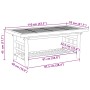 Mesita de centro de bambú 110x55x45 cm de , Mesas de centro - Ref: Foro24-368046, Precio: 88,66 €, Descuento: %