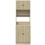 Küchenmöbel aus Sonoma-Eiche-Engineered-Holz 60x50x180 cm von , Küchenschränke - Ref: Foro24-3276639, Preis: 181,60 €, Rabatt: %