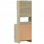Küchenmöbel aus Sonoma-Eiche-Engineered-Holz 60x50x180 cm von , Küchenschränke - Ref: Foro24-3276639, Preis: 181,60 €, Rabatt: %