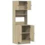 Küchenmöbel aus Sonoma-Eiche-Engineered-Holz 60x50x180 cm von , Küchenschränke - Ref: Foro24-3276639, Preis: 181,60 €, Rabatt: %