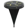 Solar ground lights for garden with warm white spikes, 4 units by , Outdoor lighting - Ref: Foro24-4008196, Price: 23,93 €, D...