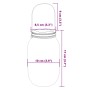 Außen-Solarleuchten aus Glas, 12 Stück, warmweiß. von , Außenbeleuchtung - Ref: Foro24-4008204, Preis: 101,40 €, Rabatt: %